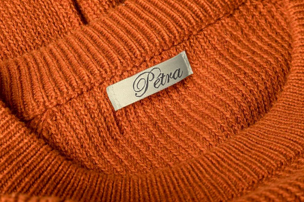 Žakard etikete - Logo Textil Print - Petra